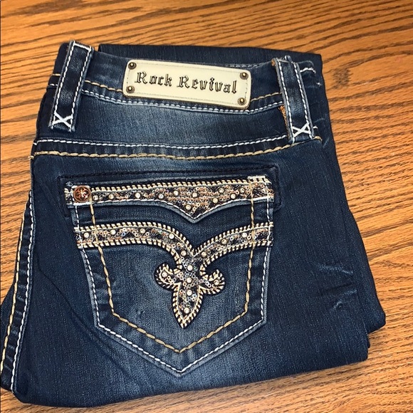 Rock Revival Denim - Rock Revival Vivian Mid-rise curvy boot women’s 27